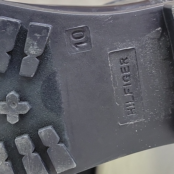 Tommy Hilfiger Womens SARAY' 8M NavyRubbber/Neoprene Knee High Ran Boot Size 10 - Picture 10 of 11